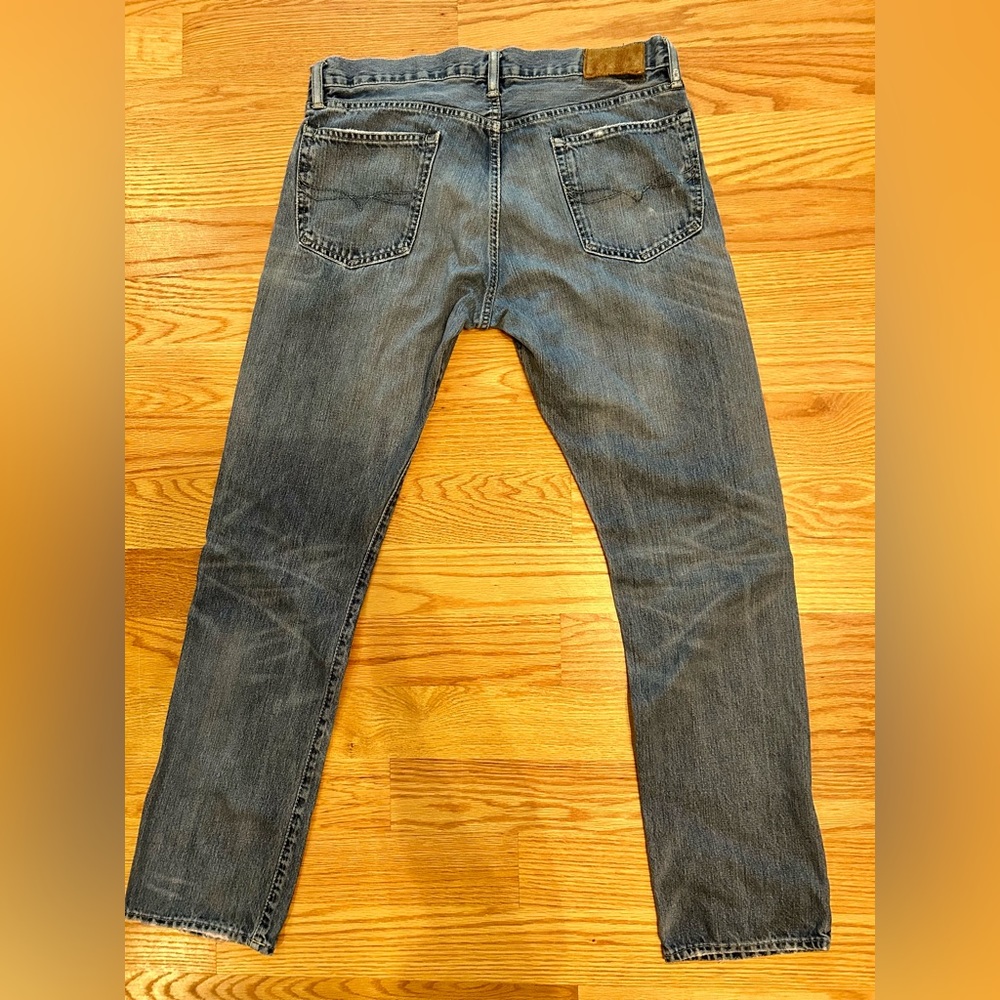 Polo Ralph Lauren Men’s Jeans Color: Blue Varick Slim Straight Size: 33 x 32